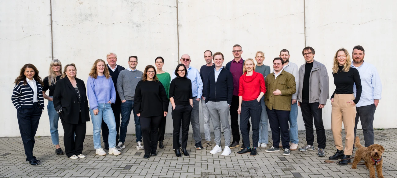 Gruppenbild mit den ZenDis Mitarbeitern